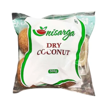 Dry Coconut Edible Half Cut